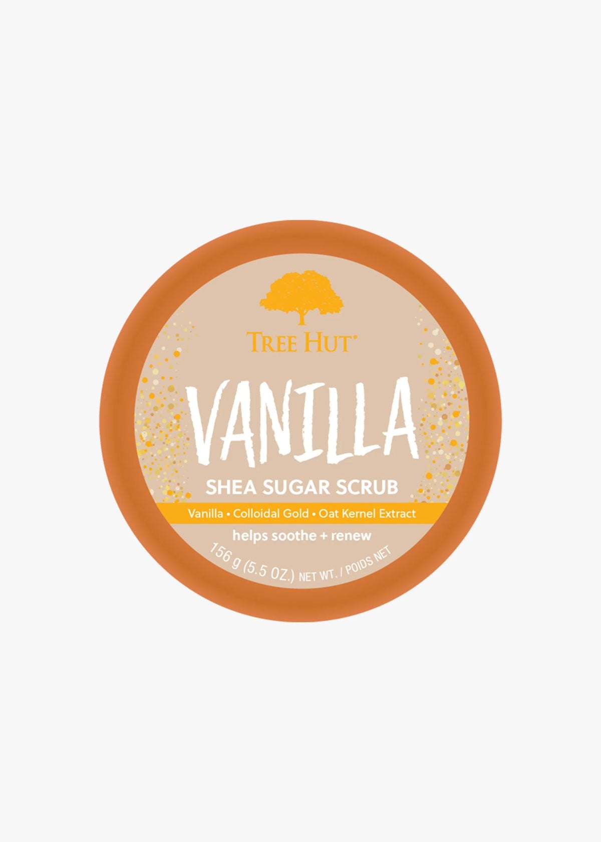 Vanilla Shea Sugar Scrub 5.5 oz