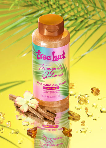tropic glow sparkling gel wash