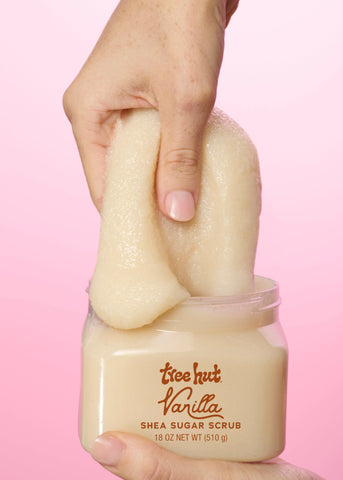 vanilla shea sugar scrub
