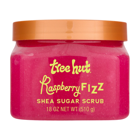 raspberry fizz shea sugar scrub