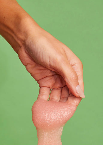 pink hibiscus shea sugar scrub