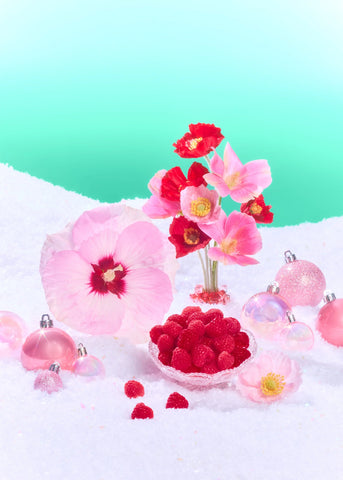 Mini Pink Hibiscus Foaming Gel Wash