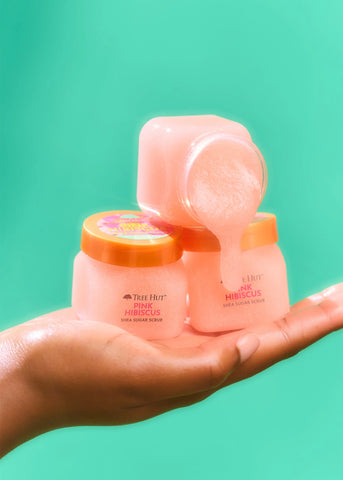 Mini Pink Hibiscus Shea Sugar Scrub