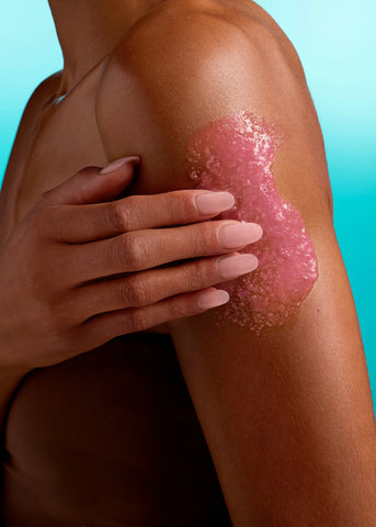 raspberry fizz shea sugar scrub