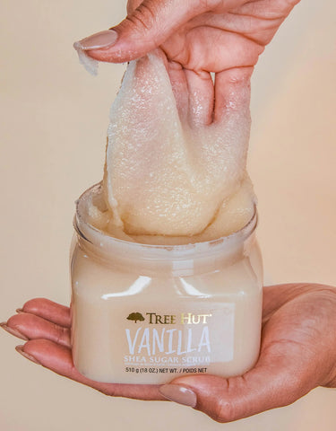 vanilla shea sugar scrub