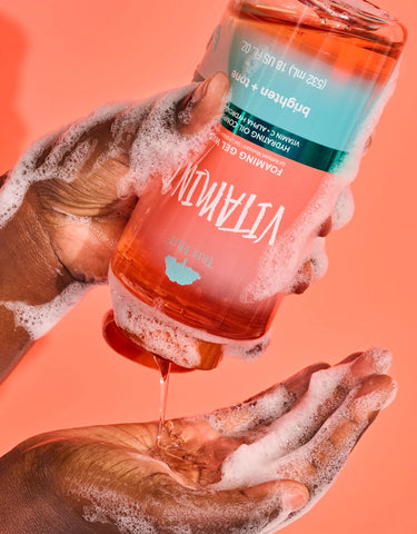vitamin c foaming gel wash